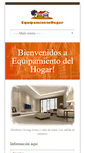 Mobile Screenshot of equipamientohogar.com